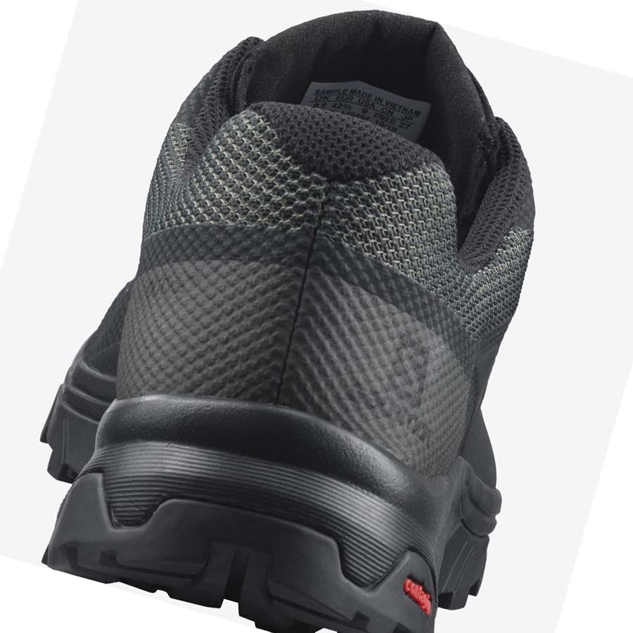 Tenis Senderismo Salomon OUTLINE WIDE GORE-TEX Hombre Negros | MX 3610ZUT